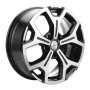 Легковой диск Khomen Wheels KHW1710 6,5x17 5x120 ET60 65,1 F-Silver-FP