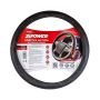 Оплетка на руль Zipower PM0987 М 37-39 см экокожа черный