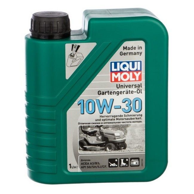 Liqui Moly Universal 4-Takt Gartengerate-Oil 10W-30 API CF/SG/SH/SJ; ACEA A3/B3 минеральное 1 л 1273
