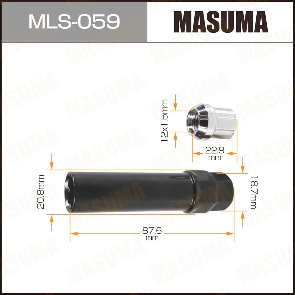 Masuma MLS059 гайка 1 шт.